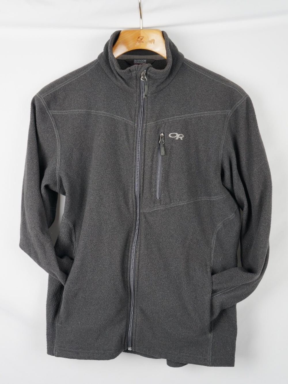 Outdoor Research Soleil Fleece Jacket, Ash Gray Men's Medium